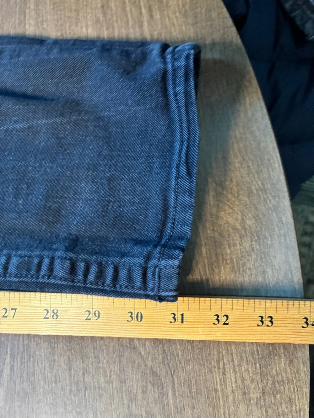 True Religion Jeans Mens 30x31 Geno Relaxed Slim Black Denim